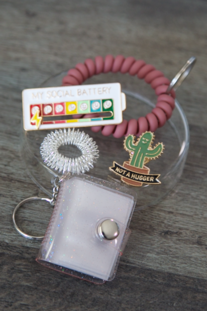 Mini Album Book Keychain