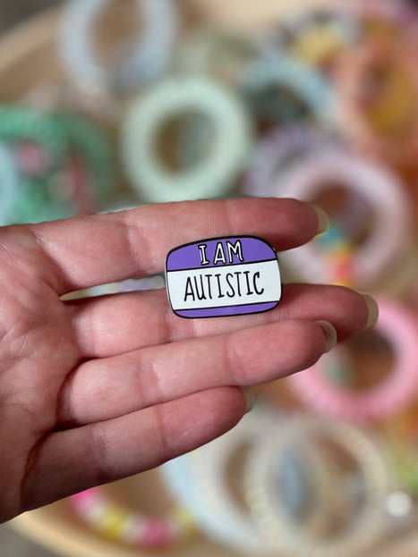 'I Am Autistic' Pin
