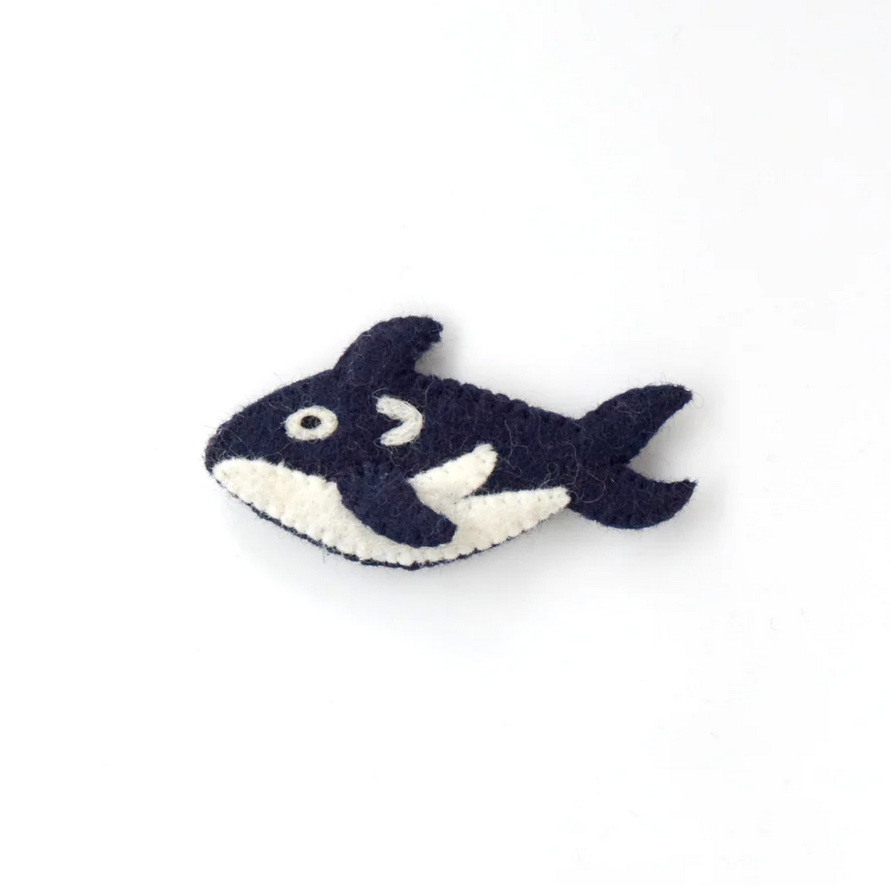 Finger Puppet- Orca