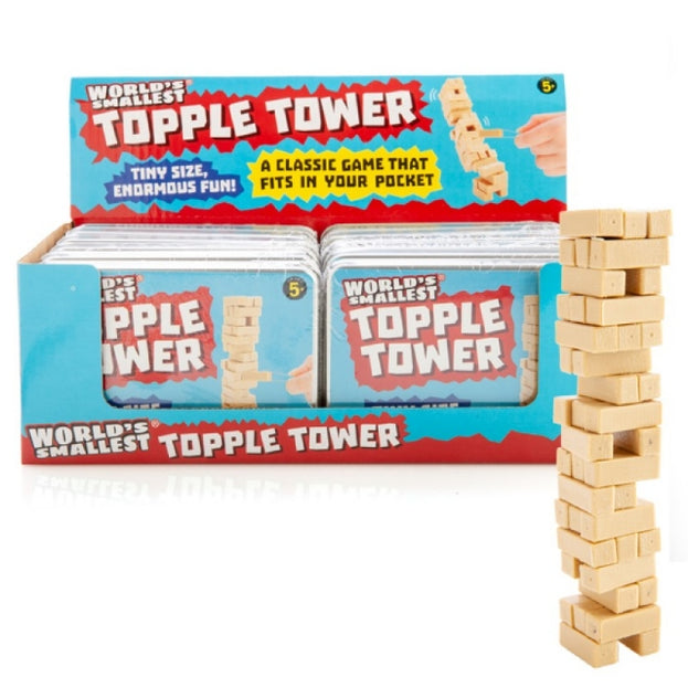 World's Smallest Topple Tower