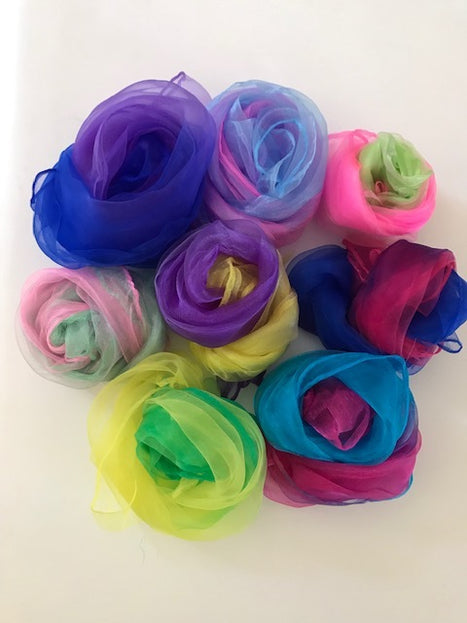 Pack of 8 Ombre Scarves
