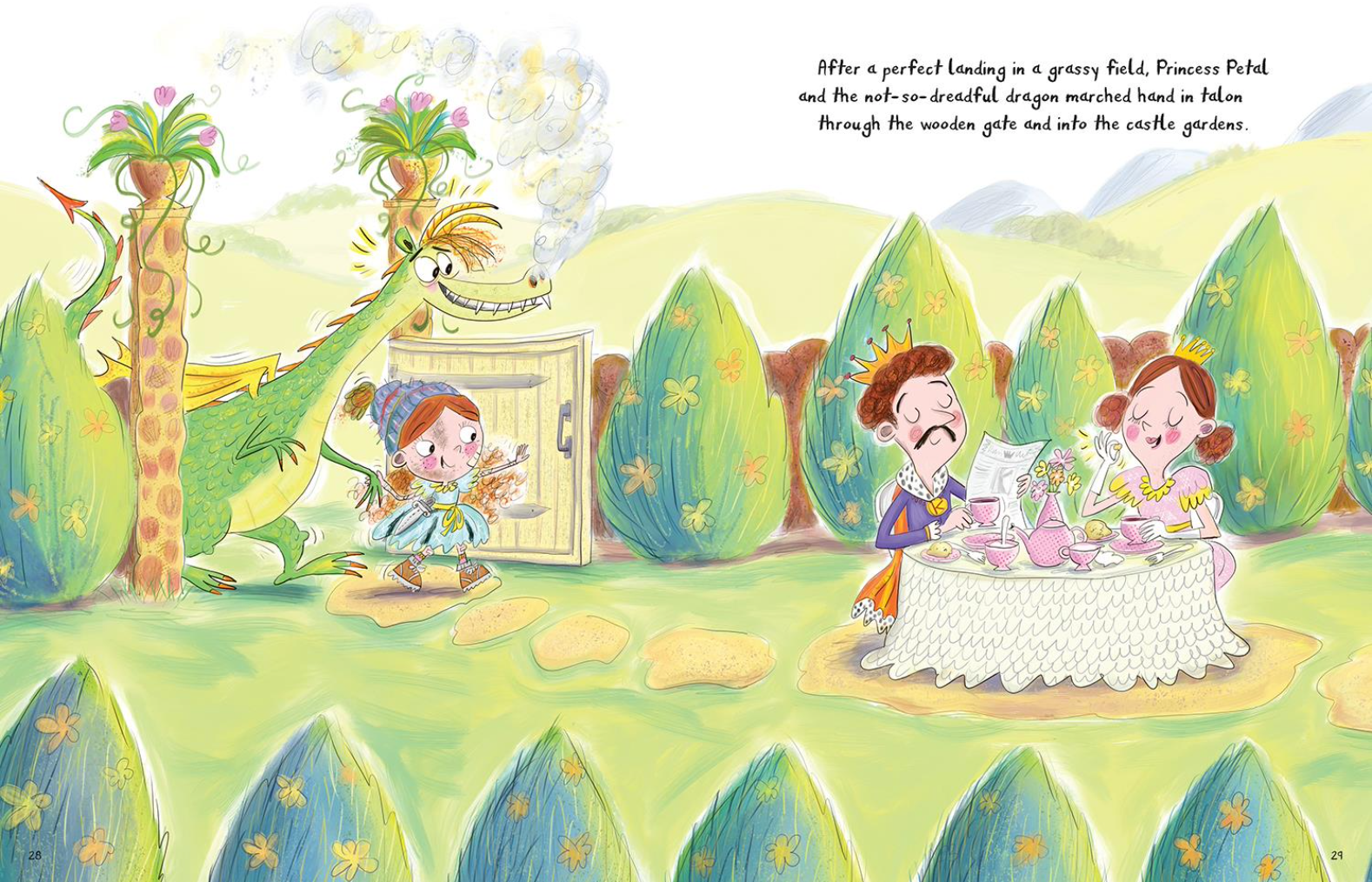 The Not-So-Perfect Princess and the Not-So-Dreadful Dragon