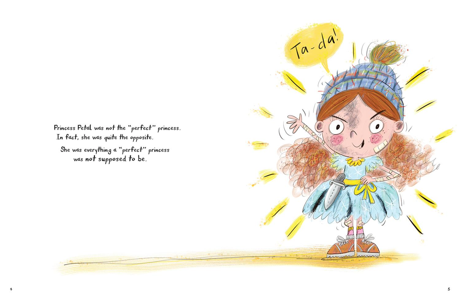 The Not-So-Perfect Princess and the Not-So-Dreadful Dragon