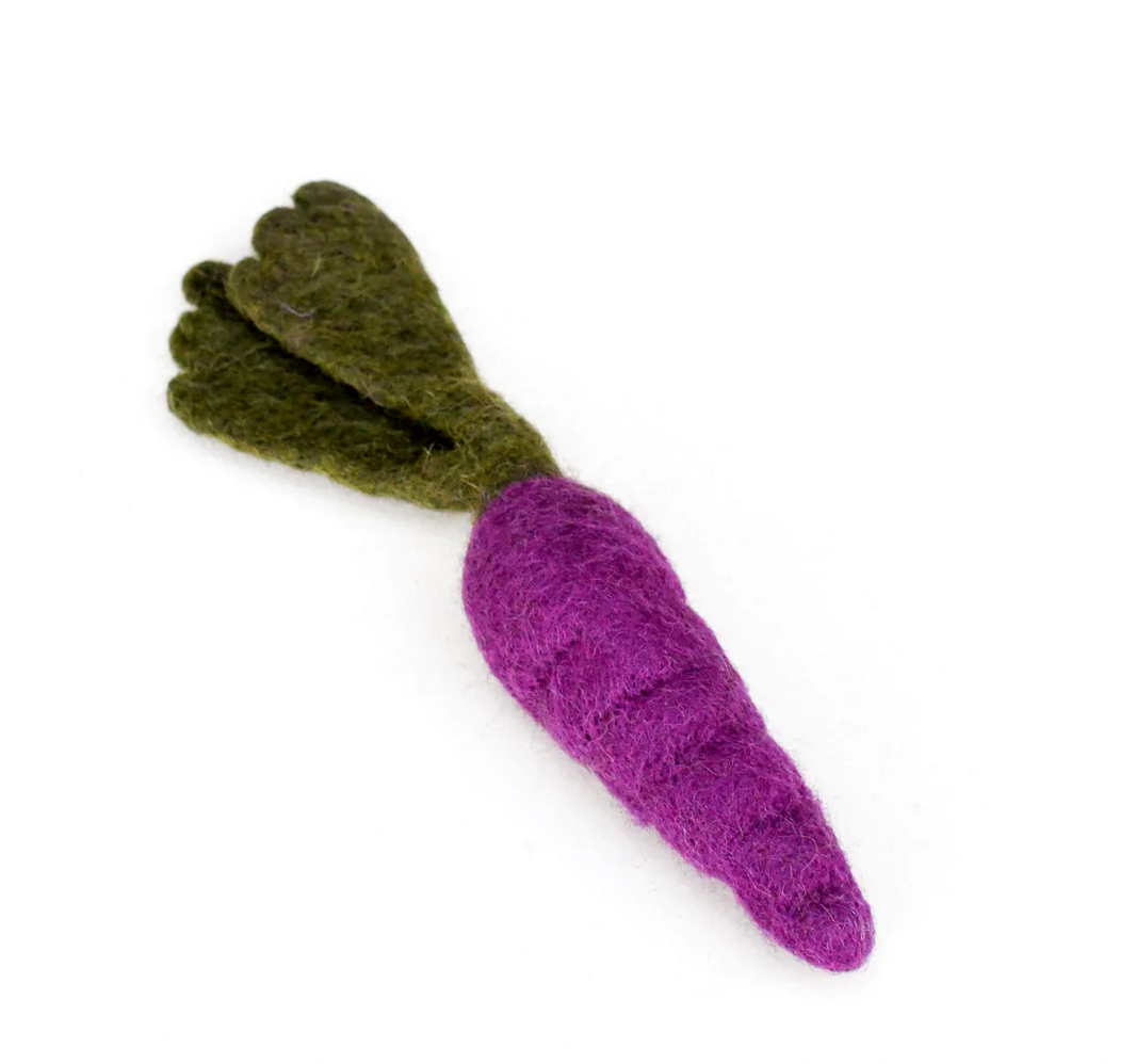 Felt Purple Carrot
