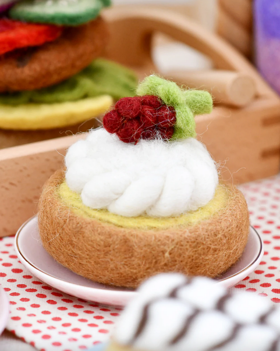 Felt Lemon Meringue Tart