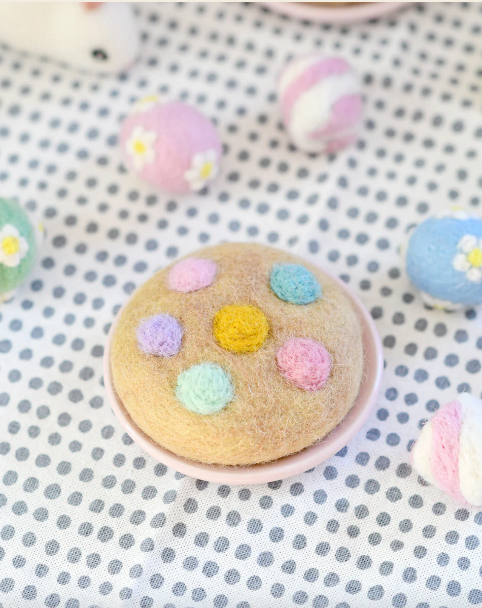Felt Soft M&M Pastel Cookie