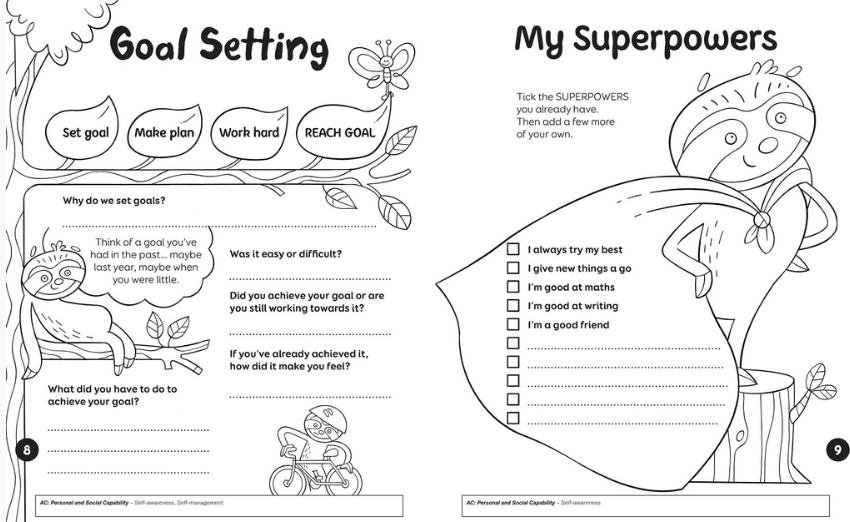 My Mindfulness & Wellbeing Journal: Year 3
