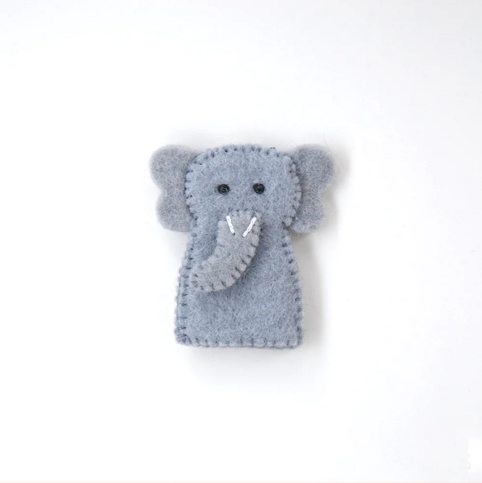 Finger Puppet- Elephant