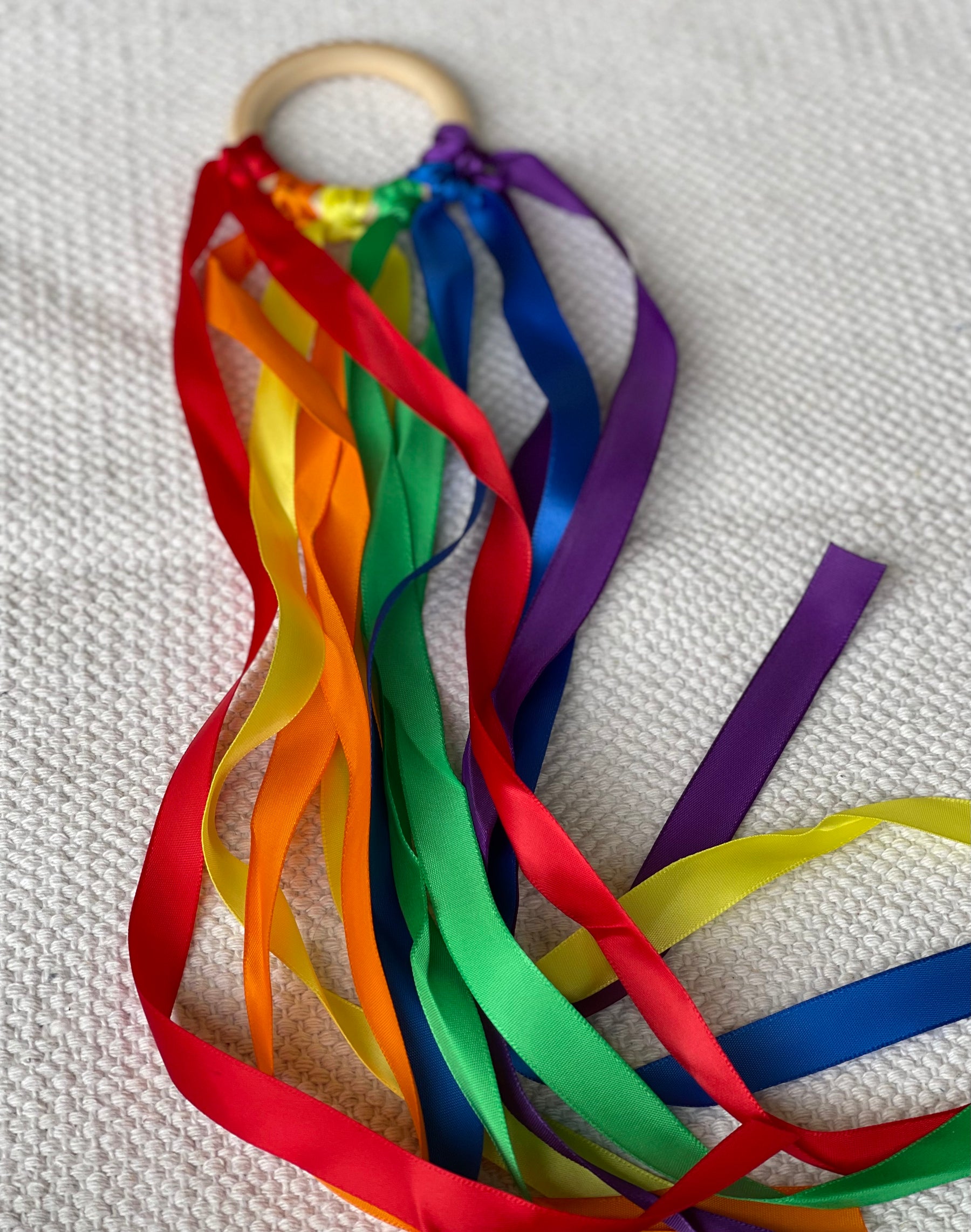 Rainbow Ribbon Shaker- No Bells