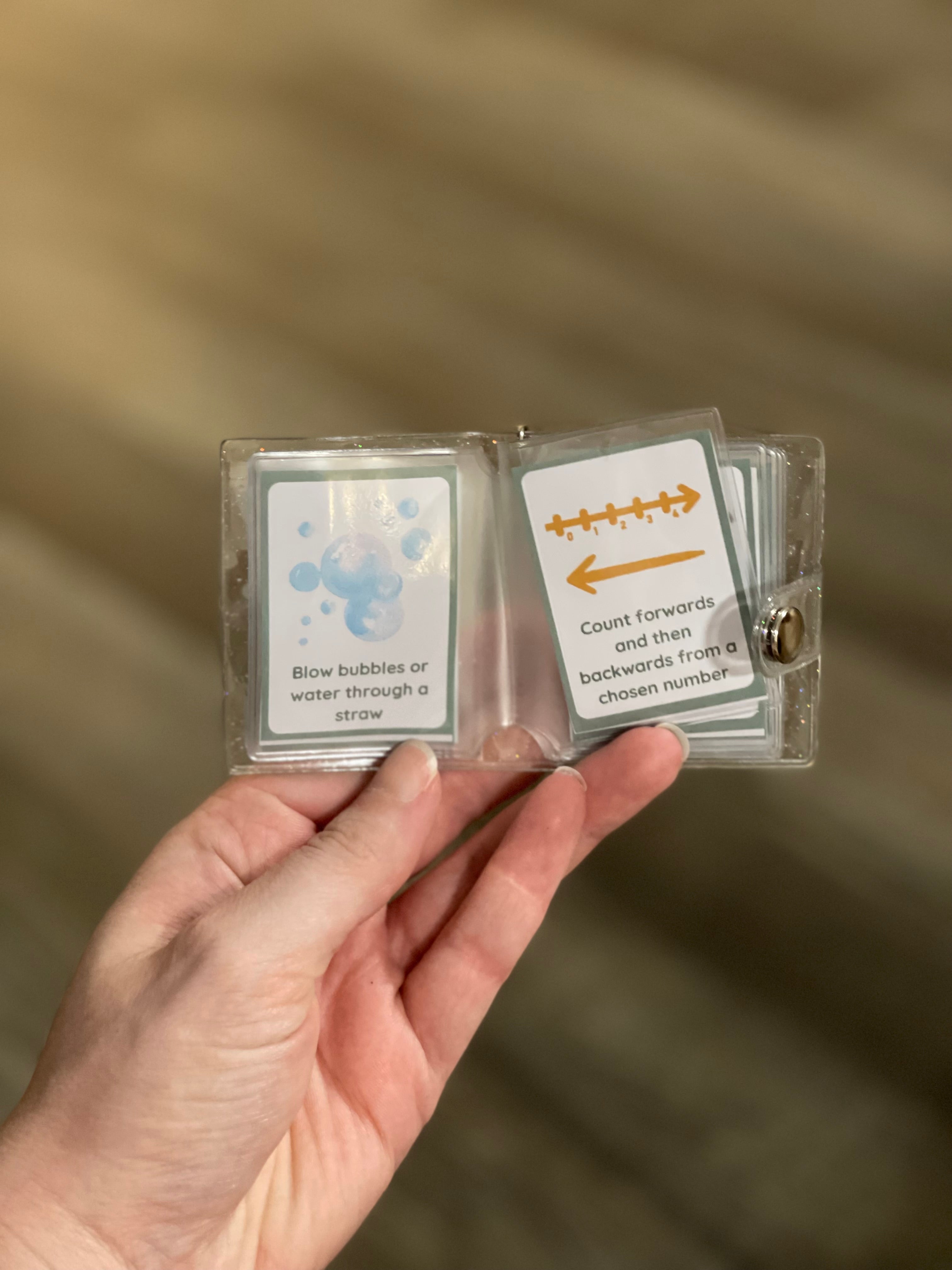 Little Regulation Keychain Book with Idea Cards – Thriving Minds Education