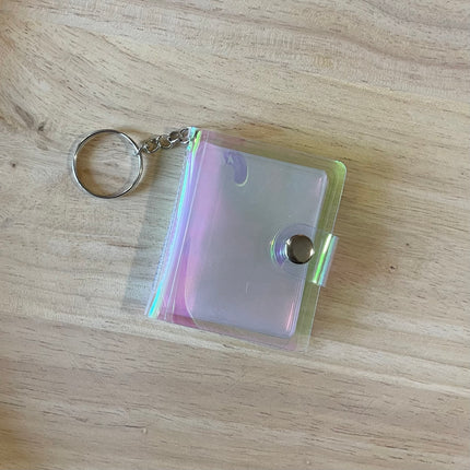 Mini Album Book Keychain- Holographic