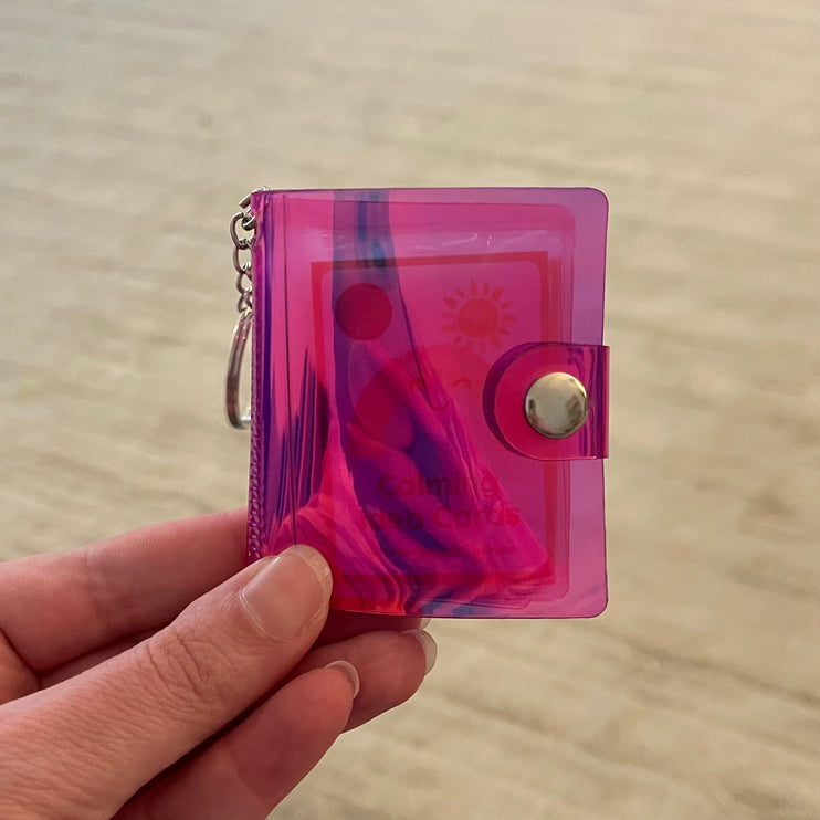 Little Keychain Book with Calming Idea Cards