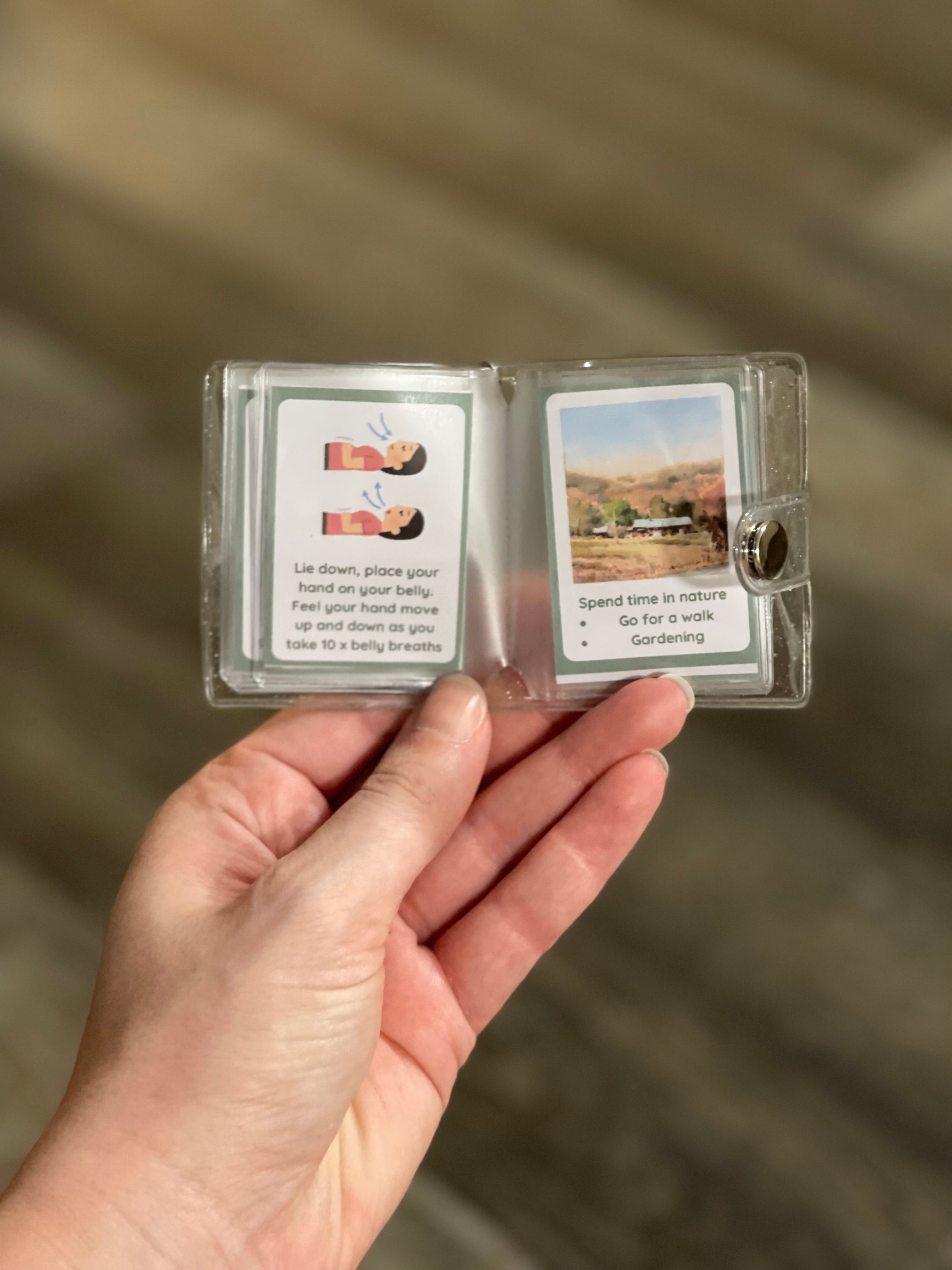 Little Regulation Keychain Book with Idea Cards – Thriving Minds Education