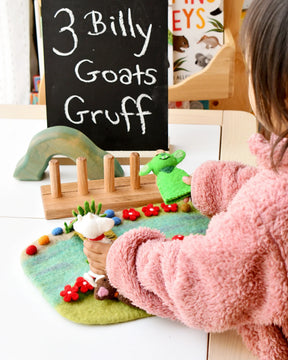 Three Billy Goats Gruff- Finger Puppet Set
