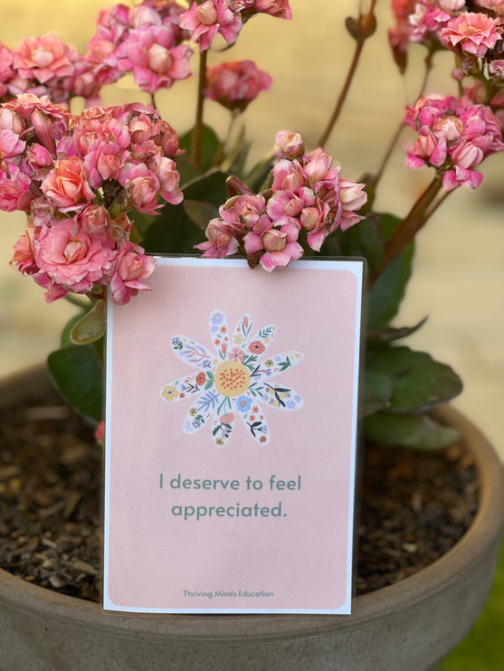 6 Affirmation Statement Cards and Posters- Digital Download