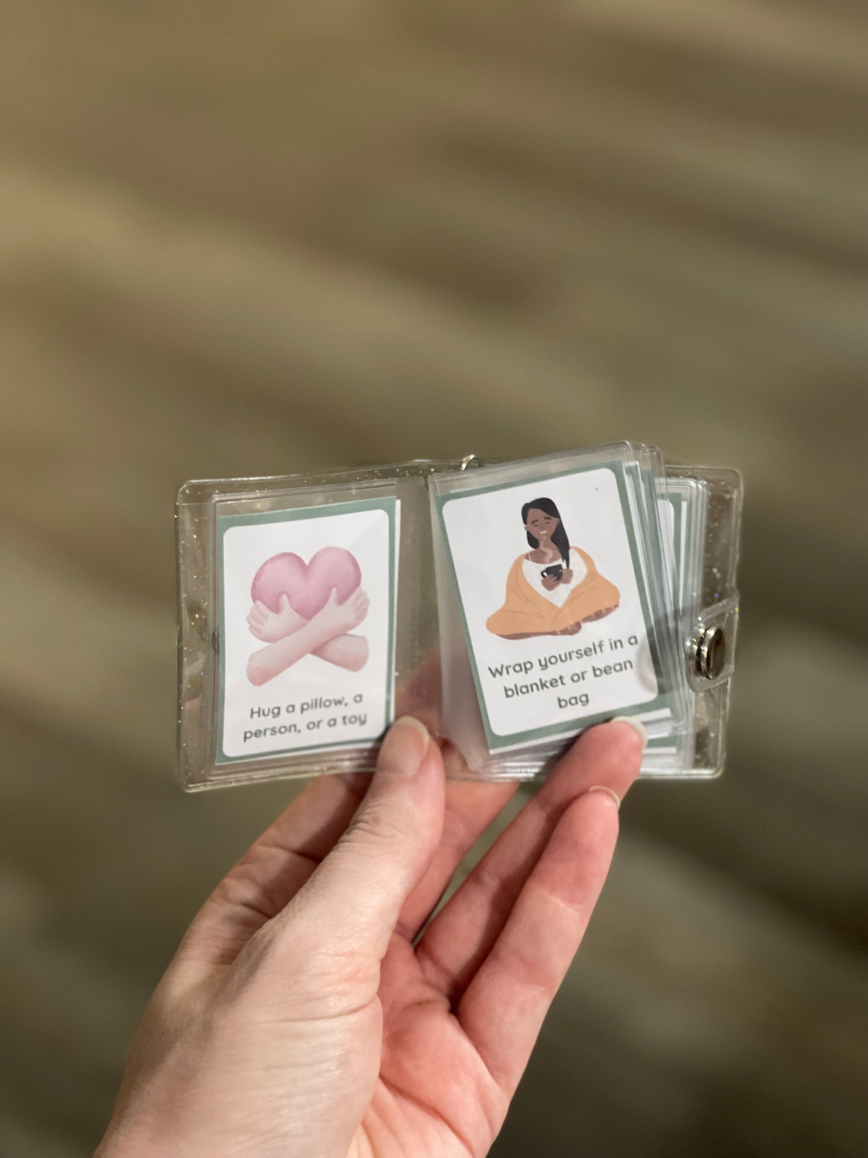 Little Regulation Keychain Book with Idea Cards – Thriving Minds Education