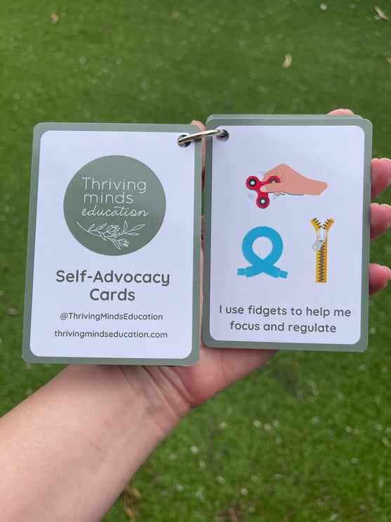 Self-Advocacy Cards- Ringed Set