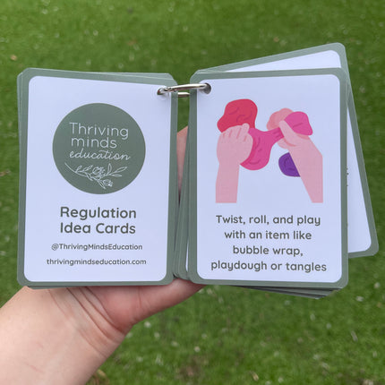 Regulation Idea Cards- Ringed Set