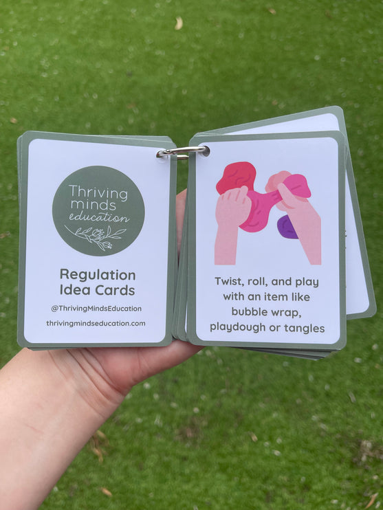 Regulation Idea Cards- Ringed Set