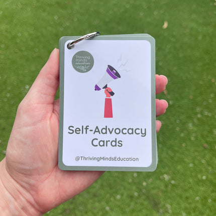 Self-Advocacy Cards- Ringed Set