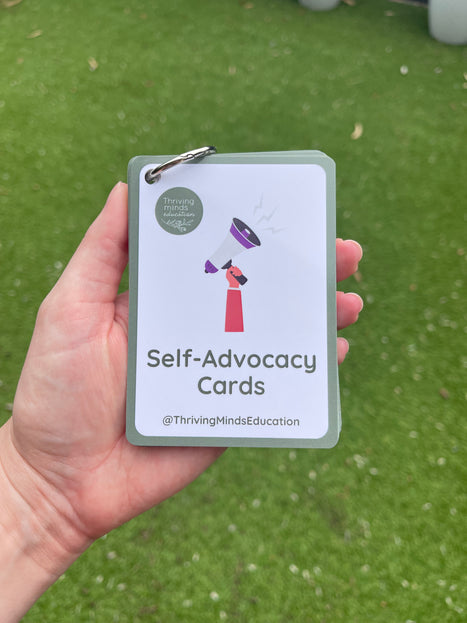 Self-Advocacy Cards- Ringed Set