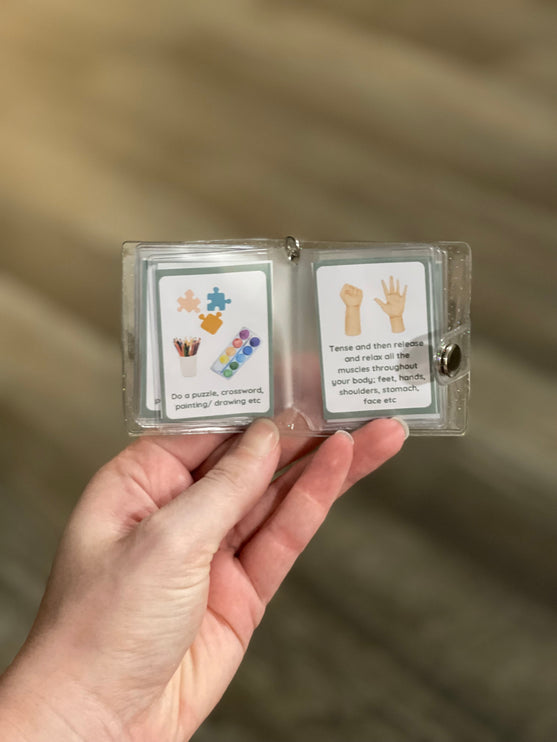 Little Regulation Keychain Book with Idea Cards