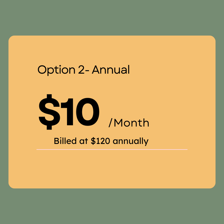 Option 2- Annual Membership