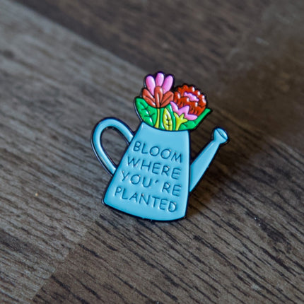 'Bloom Where You're Planted' Pin