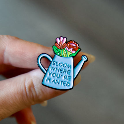 'Bloom Where You're Planted' Pin