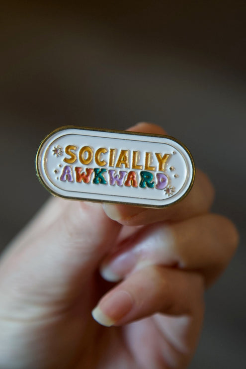 'Socially Awkward' Pin