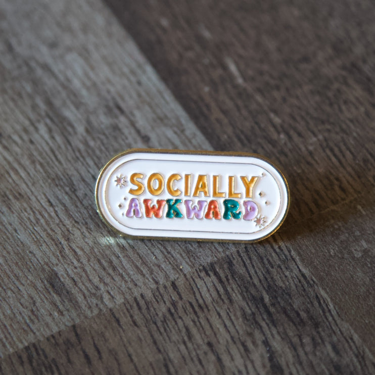 'Socially Awkward' Pin