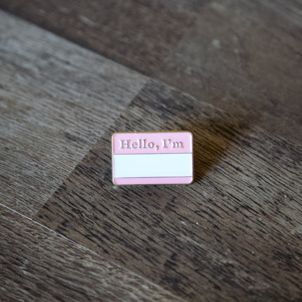 'Hello' Pin