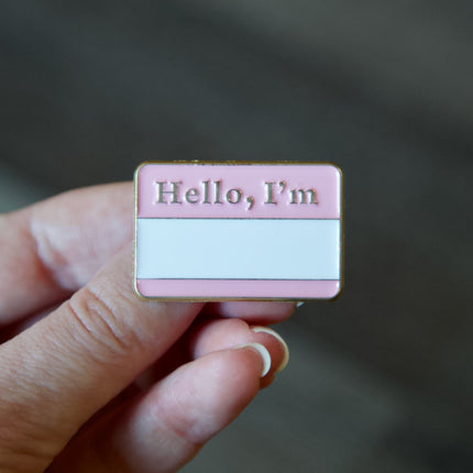 'Hello' Pin