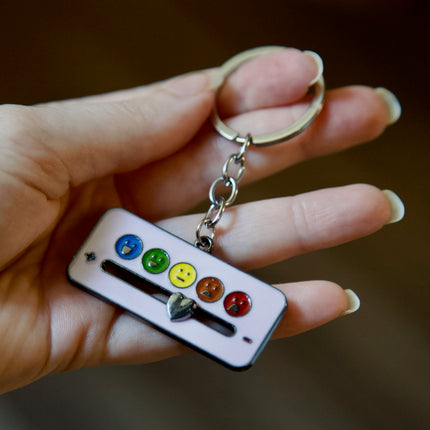 Mood Meter Keyring (Movable)