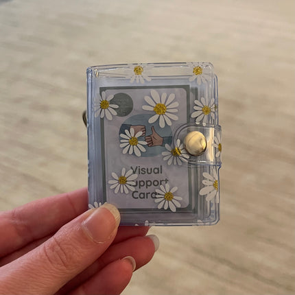 Little Keychain Book with Visual Support Cards