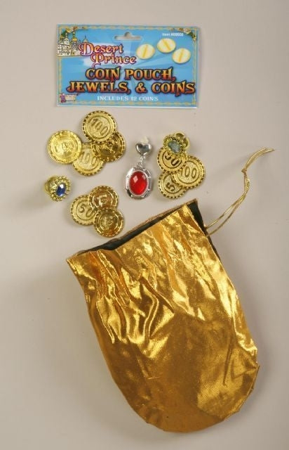 Coin Pouch and Jewels Set