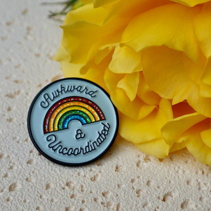 'Awkward & Uncoordinated' Pin