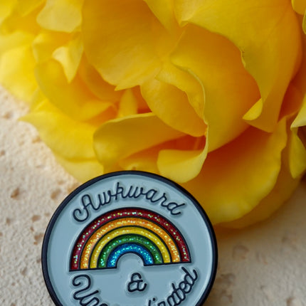 'Awkward & Uncoordinated' Pin