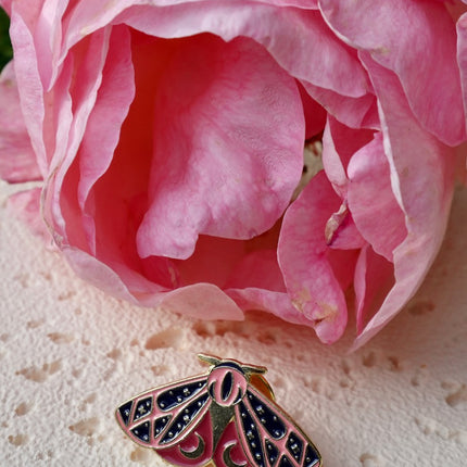 'Pretty Moth' Pin