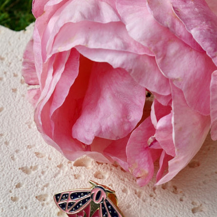 'Pretty Moth' Pin