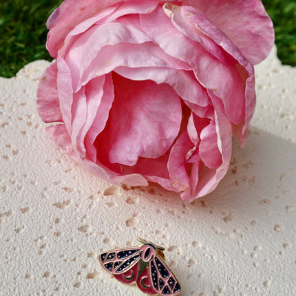 'Pretty Moth' Pin