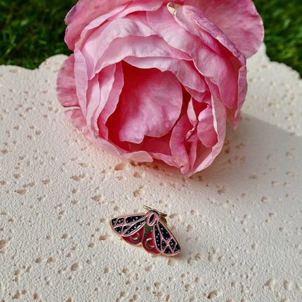 'Pretty Moth' Pin