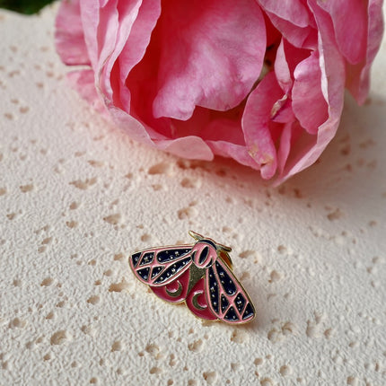 'Pretty Moth' Pin