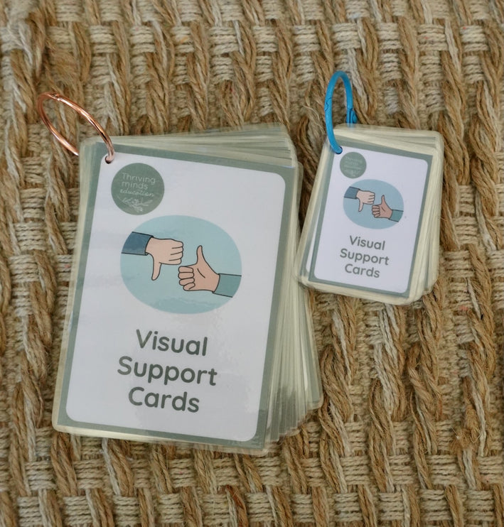 Laminated Visual Support Cards