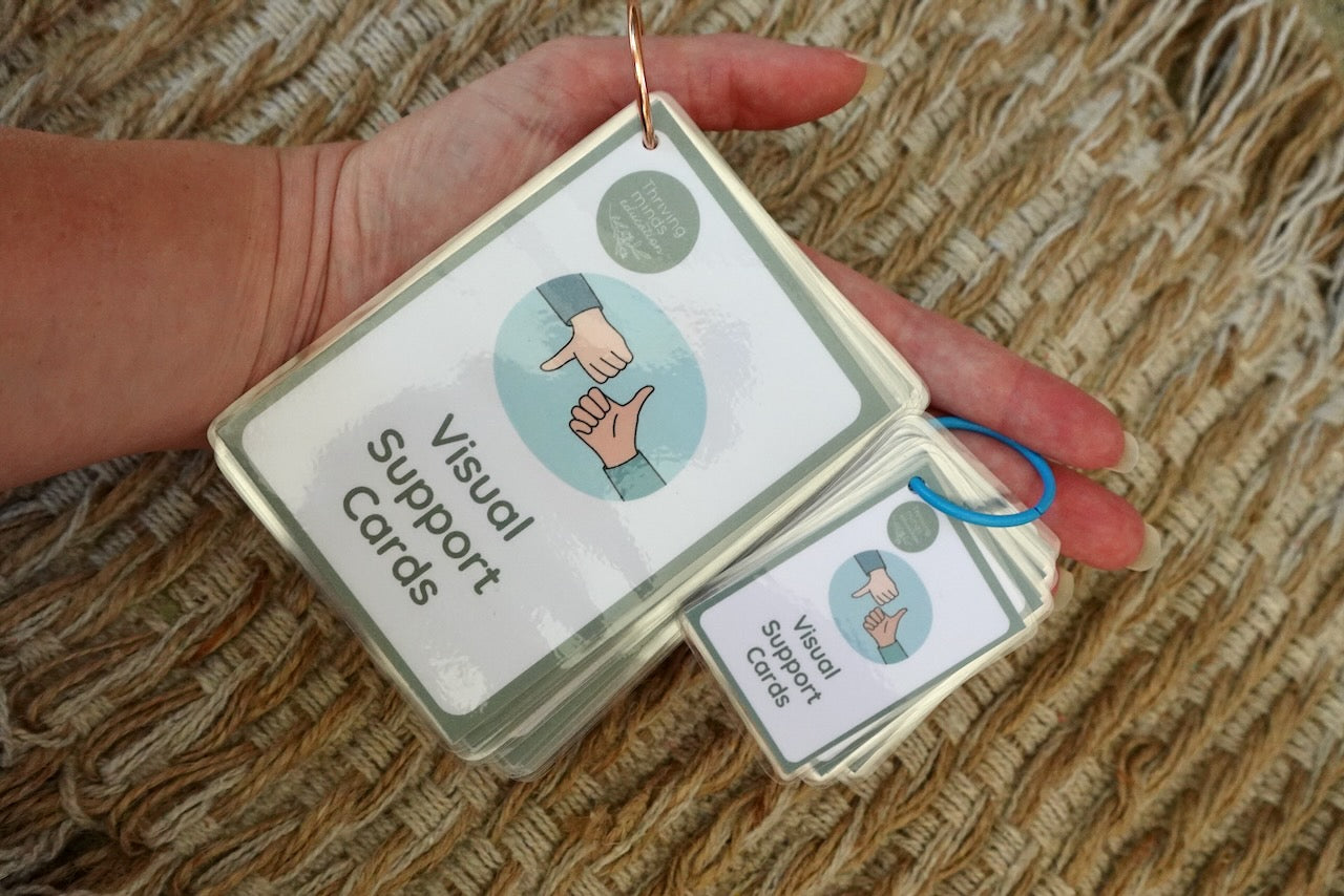 Laminated Visual Support Cards – Thriving Minds Education