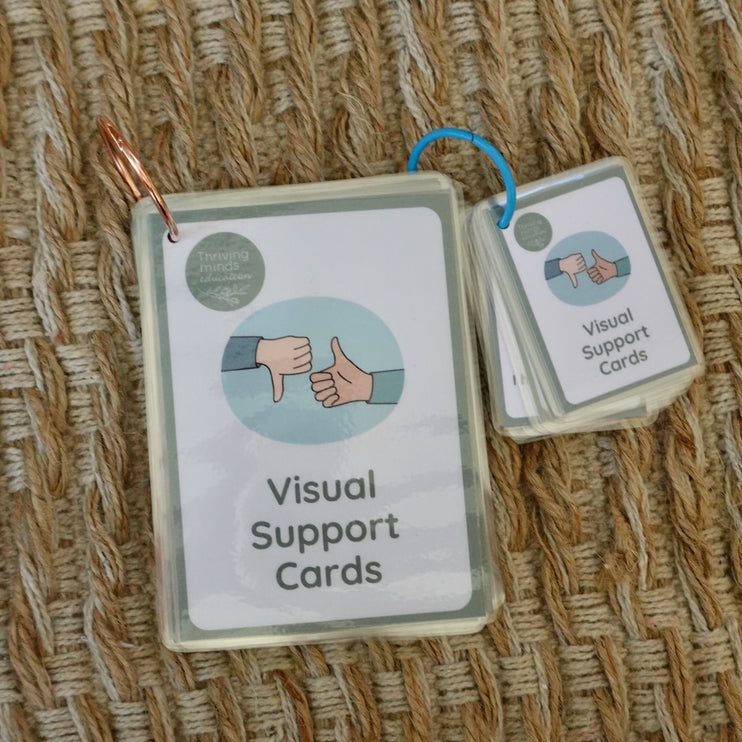 Laminated Visual Support Cards