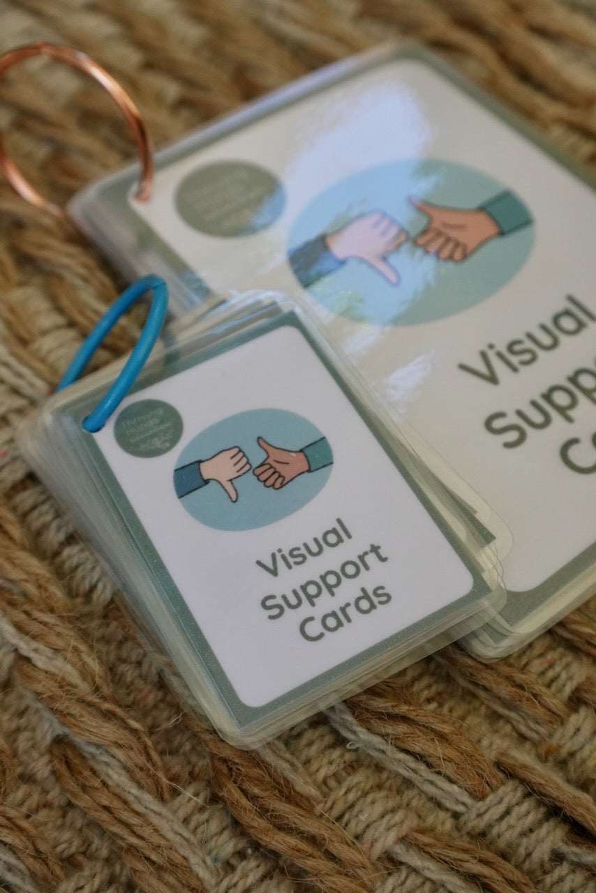 Laminated Visual Support Cards – Thriving Minds Education