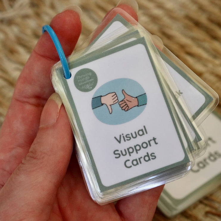 Laminated Visual Support Cards