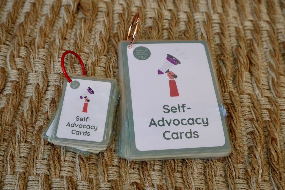 Laminated Self Advocacy Cards