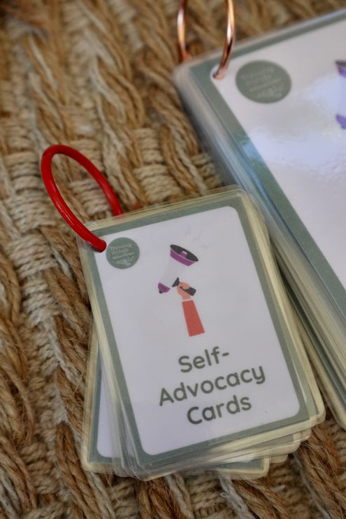 Laminated Self Advocacy Cards